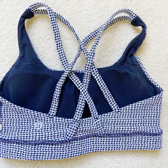 Lululemon Herringbone Sports Bra - LIKE NEW - Picture 3 of 5
